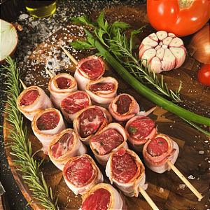 Espeto de Medalhão de Carne