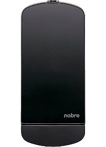 Porta Sabonete Líquido e Álcool Gel Nobre Select Inox Preto 800ml