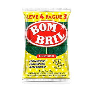 Esponja Multiuso Bombril 4un