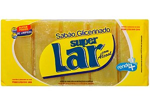 Sabão em Barra Glicerinado Super Lar 200g 5un