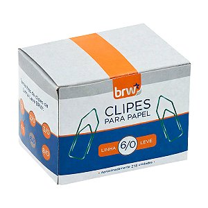 Clipes Galvanizados 6/0 BRW 218 un