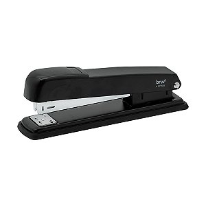 Grampeador de Metal 15,8 cm Preto BRW