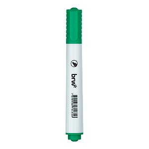 Marcador para Quadro Branco Ponta Redonta Verde BRW