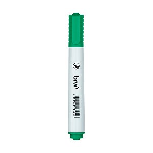 Marcador para Quadro Branco Ponta Redonta Verde BRW