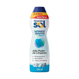 Saponáceo Cremoso Girando Sol Promo 300ml