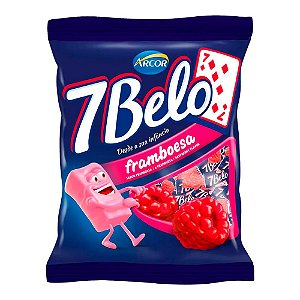 Bala 7Belo Framboesa 500g