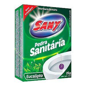 Pedra Sanitária Sany Eucalipto 25g