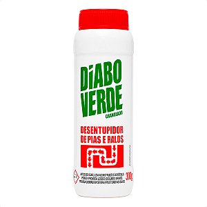 Desentupidor Granulado Diabo Verde 300g