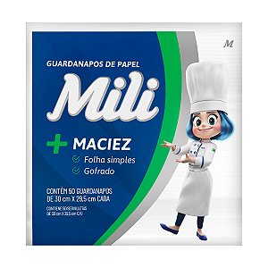 Guardanapo Mili - 30cmx29,5cm - 50 Folhas