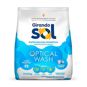 Sabão em Pó Girando Sol Floral Paris 800g