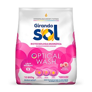 Sabão em Pó Girando Sol Rosa Floral 800g