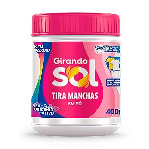 Tira Manchas Em Pó sem Cloro Girando Sol 400g