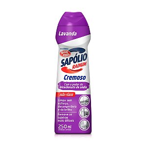 Saponáceo Cremoso Sapólio Radium Lavanda 250ml