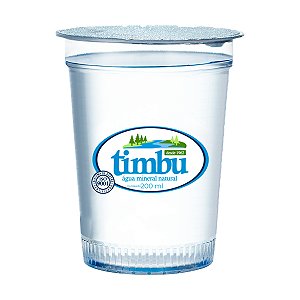 Água Mineral Sem Gás Copo Timbu 200ml C/48