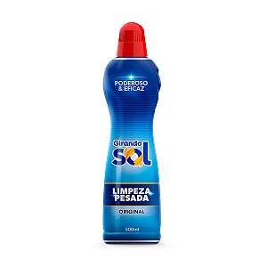 Limpador Limpeza Pesada Girando Sol Original 500ml