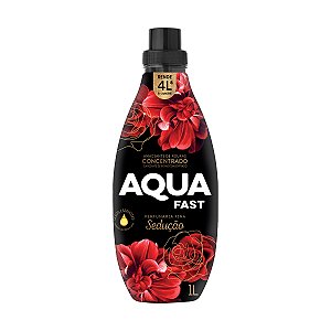 Amaciante De Roupas Concentrado Sedução Aquafast 1L