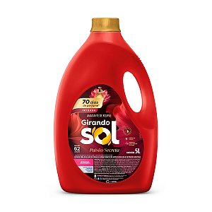 Amaciante De Roupas Girando Sol Paixão Secreta 5L