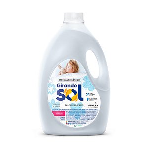Amaciante De Roupas Girando Sol Hipoalergenico 5L