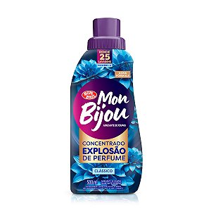 Amaciante Concentrado Mon Bijou Clássico 500ml
