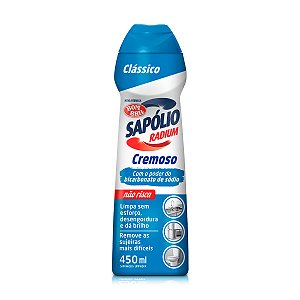 Saponáceo Cremoso Sapólio Radium Clássico 450ml