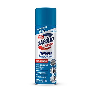 Espuma Ativa Sapólio Radium Clássico 300ml