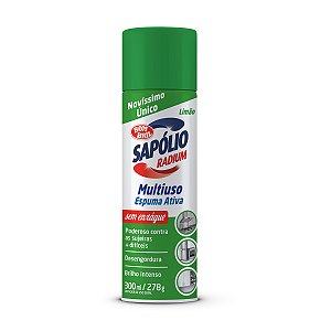 Espuma Ativa Sapólio Radium Limão 300ml