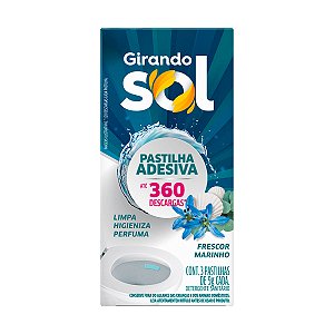 Pastilha Adesiva Girando Sol Frescor Marinho