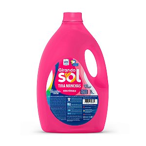 Tira Manchas Líquido sem Cloro Girando Sol 5L