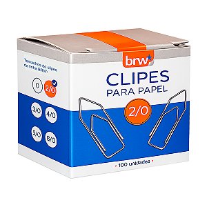 Clipes Galvanizados 2/0 BRW 100un