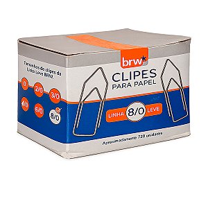 Clipes Galvanizados 8/0 BRW 170un