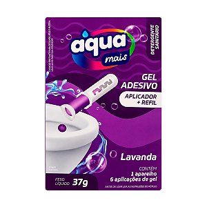 Gel Adesivo Aquamais Lavanda 37g