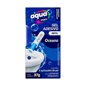 Refil Gel Adesivo Aquamais Oceano 37g