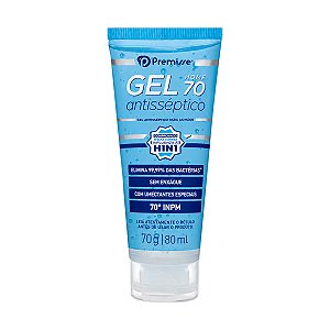 Álcool em Gel Antisséptico Premisse 70° INPM 80ml