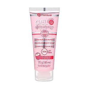 Álcool em Gel Antisséptico Premisse Lichia Suave 70° INPM 80ml