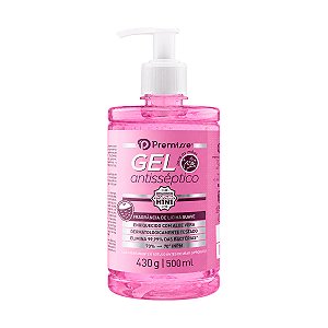 Álcool em Gel Antisséptico Premisse Lichia Suave 70° INPM 500ml