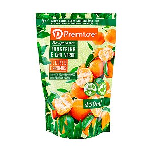 Refil Sabonete Líquido Premisse Tangerina e Chá Verde 450ml