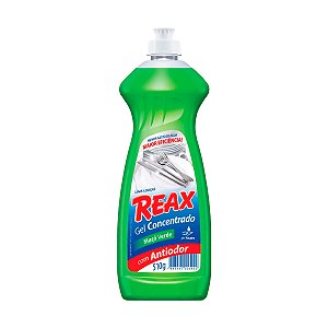 Detergente Gel Concentrado Reax Maçã Verde 510g
