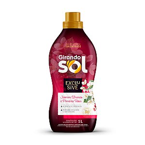 Amaciante Concentrado Girando Sol Jasmim Branco e Pimenta Rosa 1L