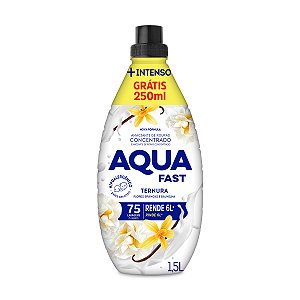 Amaciante Concentrado Aquafast Ternura Promo 1,5L