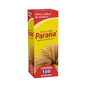 Palito de Madeira Paraná C/100