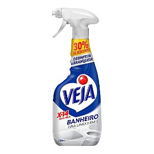 Limpador Limpeza Pesada Veja X14 Cloro Ativo C/Pulverizador 500ml - Grátis 30%