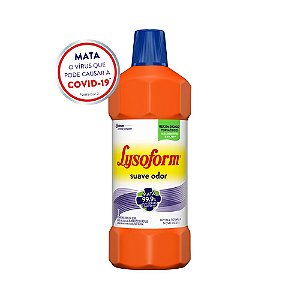 Desinfetante Líquido Lysoform Suave Odor 1L