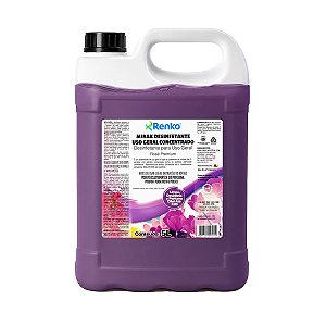 Desinfetante Concentrado Renko Mirax Rosé Premium 5L