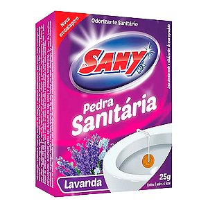 Pedra Sanitária Sany Lavanda 25g