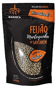 Feijão Manteiguinha De Santarém 500g, Sem Glúten, Vegano.