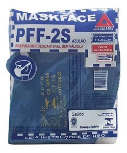 Respirador SV AZUL ROYAL PFF2 (maskface) CA38.955