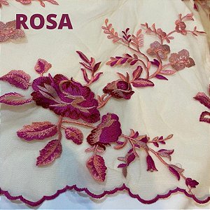 TULE ILLUSIONE BORDADO ITALIANO