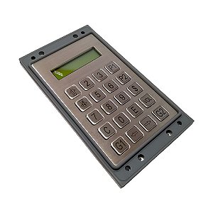 TECLADO DE AÇO INOX GERENCIAL DISPLAY (NOVO MODELO)