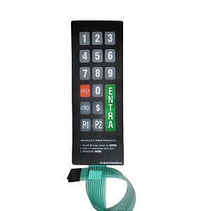 TECLADO PRESET MEMBRANA