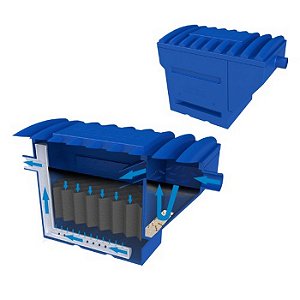 CAIXA SEPARADORA DE AGUA/OLEO 2500 L/H